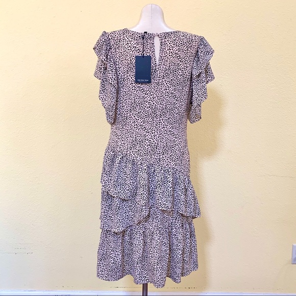 Dress Animal Cheetah Print XXL Cream Black NWT - Picture 5 of 16